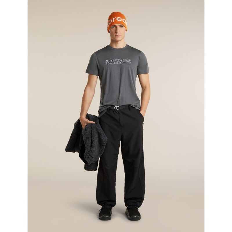 icebreaker Men Merino 150 Tech Lite SS Tee IB Coordinates - Merino-t-paidat - Miehet | Hardloop