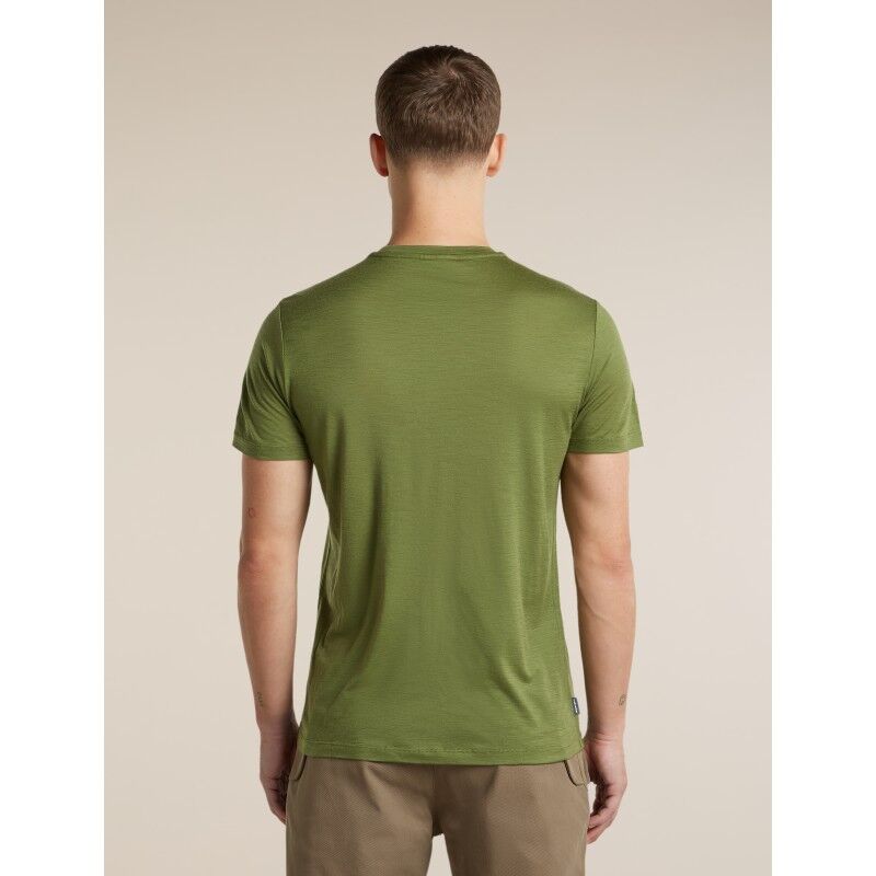 icebreaker Men Merino 150 Tech Lite SS Tee IB Coordinates - Merino shirt - Men's | Hardloop