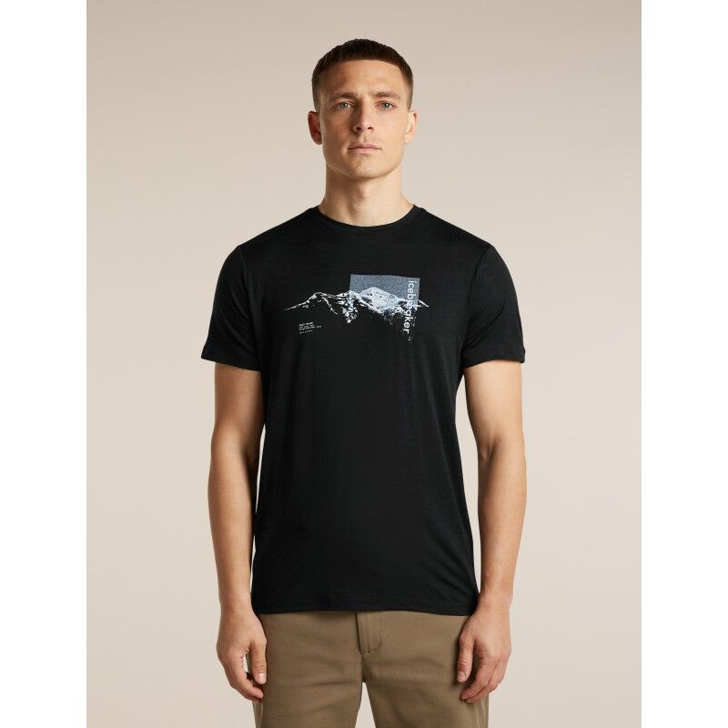 Men Merino 150 Tech Lite SS Tee Pure Altitude - Merinotröja - Herr