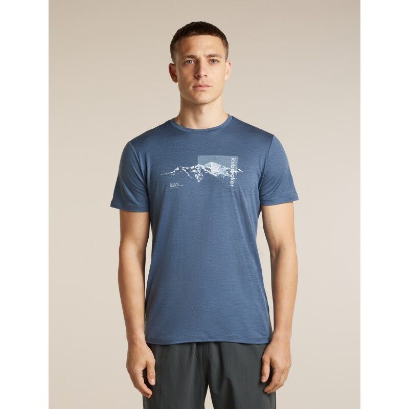 Men Merino 150 Tech Lite SS Tee Pure Altitude - Merinoshirt - Herren