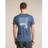 icebreaker Men Merino 150 Tech Lite SS Tee Pure Altitude - Merinotröja - Herr | Hardloop