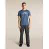 icebreaker Men Merino 150 Tech Lite SS Tee Pure Altitude - Merino-t-paidat - Miehet | Hardloop
