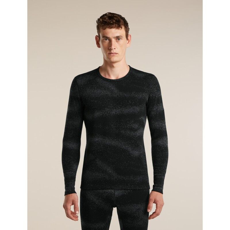 Men Merino 260 Tech Vertex LS Crewe Chillwave - Merino Wool Jersey - Men's