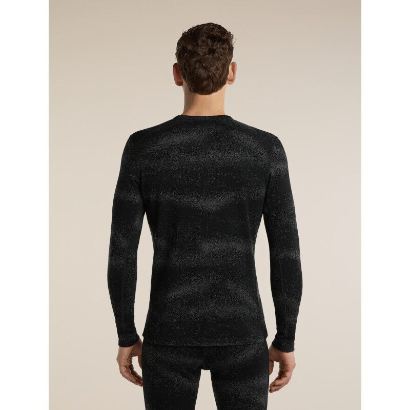 icebreaker Men Merino 260 Tech Vertex LS Crewe Chillwave - Merino Wool Jersey - Men's | Hardloop