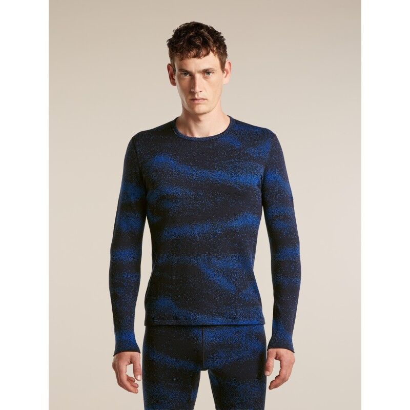 Men Merino 260 Tech Vertex LS Crewe Chillwave - Merinowolltrikot - Herren