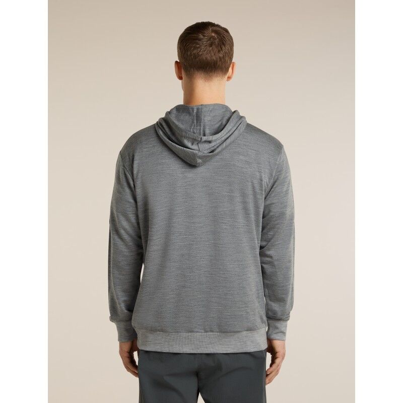 icebreaker Men Merino Blend 150 Drift LS Hoodie - Sweatshirt en laine mérinos homme | Hardloop