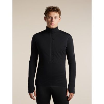 Men Merino Blend 200 RealFleece™ Descender LS Half Zip - Merino Fleece jacket - Men's