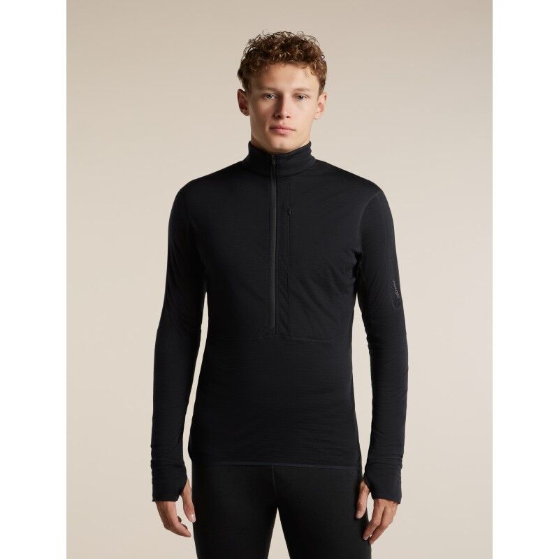Men Merino Blend 200 RealFleece™ Descender LS Half Zip - Merino Fleecejacke - Herren