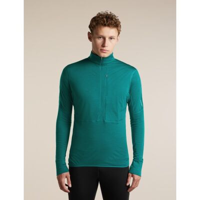 Men Merino Blend 200 RealFleece™ Descender LS Half Zip - Pánská fleesová mikina