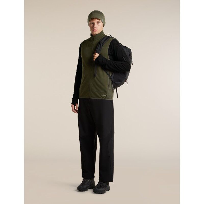 icebreaker Men Merino Blend 300 RealFleece™ Descender Vest - Merino Fleece vest - Men's | Hardloop