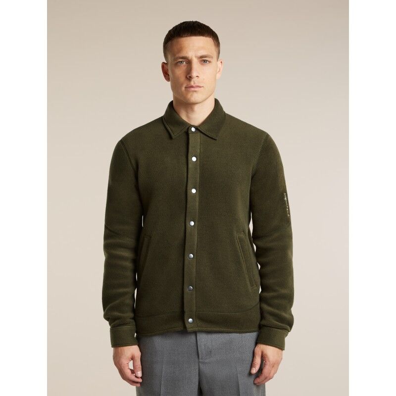 Men Merino Blend 800 RealFleece™ Classic Pile Shacket - Merino Fleece jacket - Men's