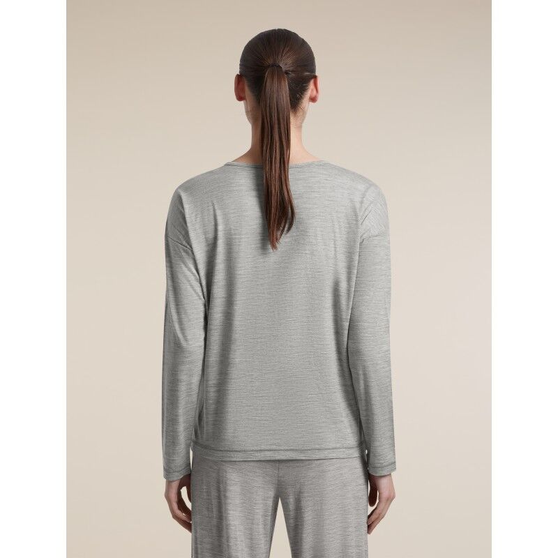 icebreaker Women Merino 150 Lodge LS Tee - Merinoshirt - Damen | Hardloop