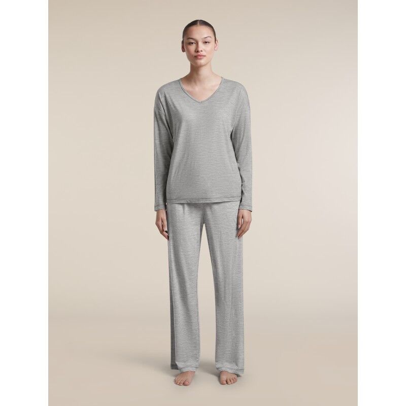 icebreaker Women Merino 150 Lodge LS Tee - Merinoshirt - Damen | Hardloop