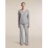 icebreaker Women Merino 150 Lodge LS Tee - Merinotröja - Dam | Hardloop