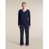 icebreaker Women Merino 150 Lodge LS Tee - T-shirt en laine mérinos femme | Hardloop