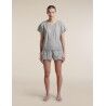 icebreaker Women Merino 150 Lodge Shorts - Merinowol Broek - Dames | Hardloop