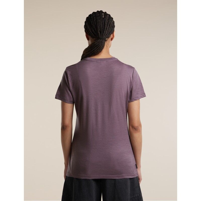 icebreaker Women Merino 150 Tech Lite SS Tee IB Stitchline - T-shirt en laine mérinos femme | Hardloop