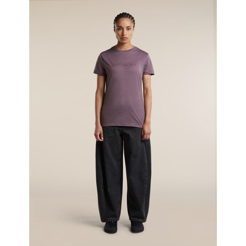 icebreaker Women Merino 150 Tech Lite SS Tee IB Stitchline - T-shirt en laine mérinos femme | Hardloop