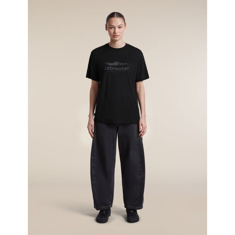 icebreaker Women Merino 150 Tech Lite SS Relaxed Tee icebreaker Heritage - Camiseta de merino - Mujer | Hardloop