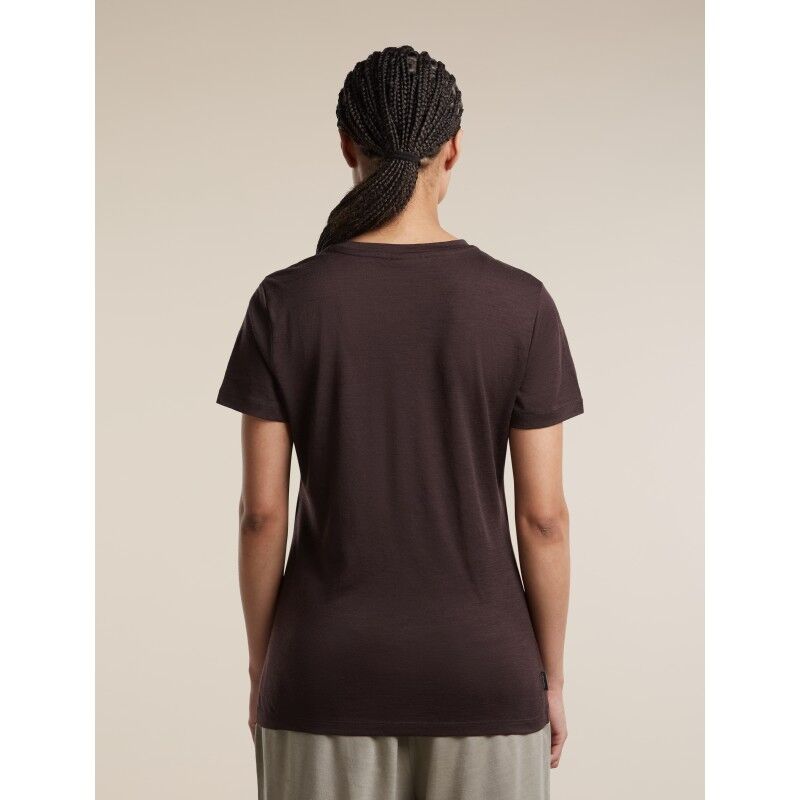 icebreaker Women Merino 150 Tech Lite SS Tee Peaceful Pass - Merino shirt - Women's | Hardloop