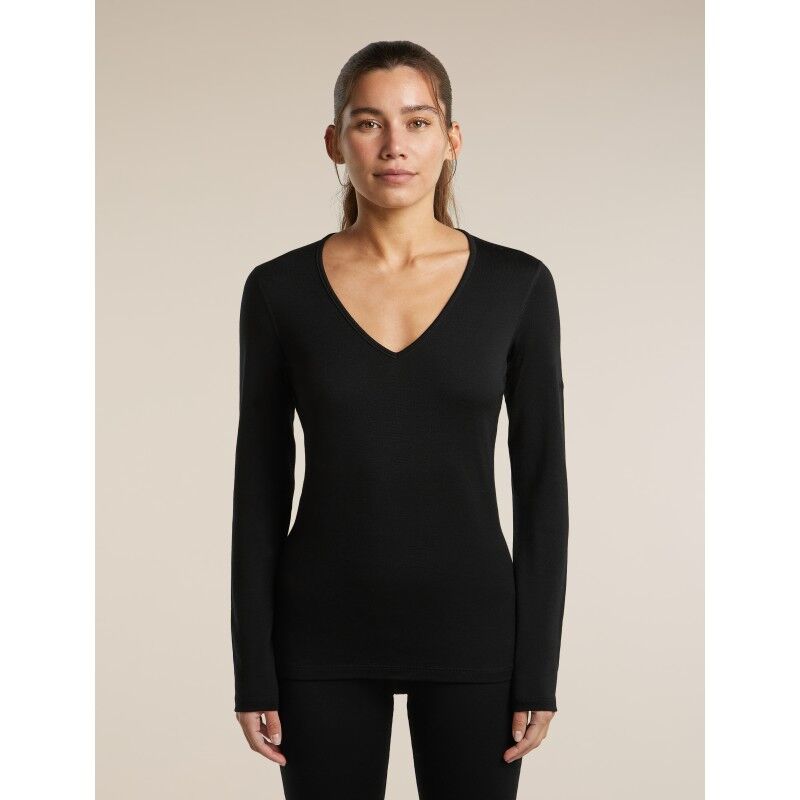 Women Merino 260 Tech LS V Neck - Merinowolltrikot - Damen