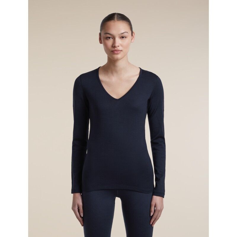 Women Merino 260 Tech LS V Neck - Merinowolltrikot - Damen
