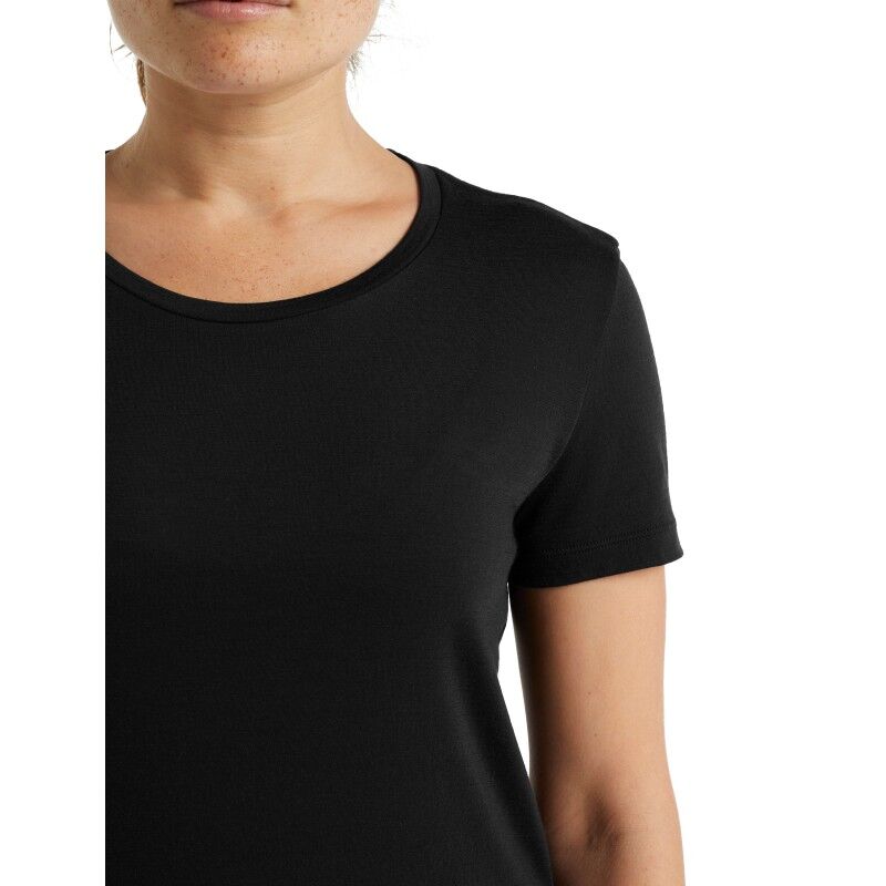 Icebreaker Cool-Lite Sphere Short Sleeve Low Crewe - T-shirt en laine mérinos femme I Hardloop | Hardloop