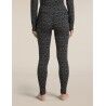icebreaker Women Merino 260 Tech Vertex High Rise Leggings Alpine Geo - Merino wool Thermal Tight - Women's | Hardloop
