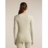 icebreaker Women Merino 260 Tech Vertex LS Crewe Alpine Geo - Merino Wool Jersey - Women's | Hardloop