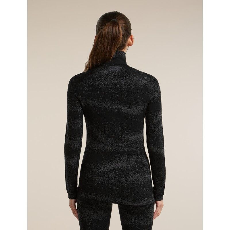 icebreaker Women Merino 260 Tech Vertex LS Half Zip Chillwave - Merino Wool Jersey - Women's | Hardloop