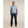 icebreaker Women Merino Blend 300 RealFleece™ Descender LS Zip Hoodie - Merino Fleecejacke - Damen | Hardloop