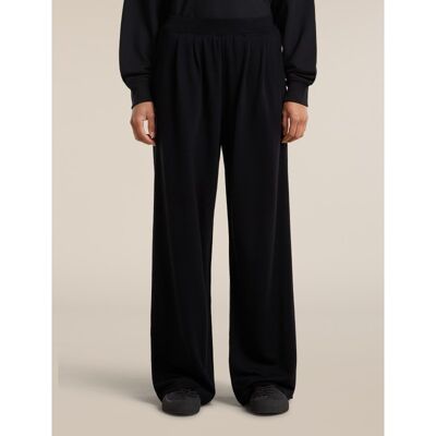 Women Merino Blend 150 Drift Wide Leg Pants - Spodnie z wełny merynos damskie