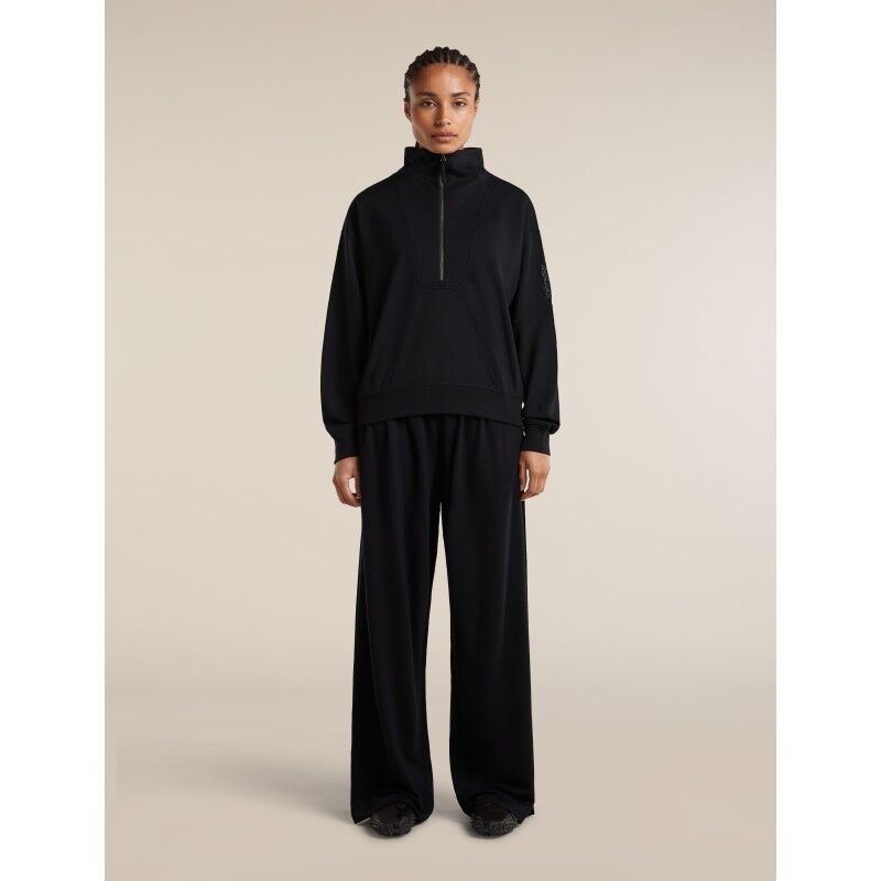 icebreaker Women Merino Blend 150 Drift Wide Leg Pants - Merinowol Broek - Dames | Hardloop
