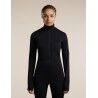 icebreaker Women Merino Blend 200 RealFleece™ Descender LS Half Zip - Polaire en laine mérinos femme | Hardloop