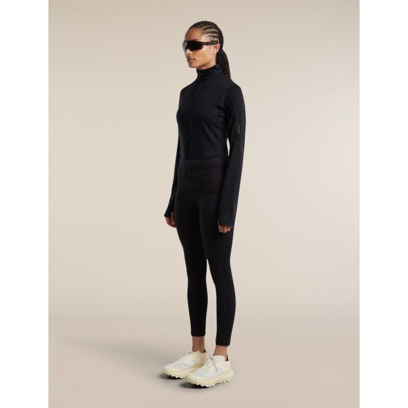 icebreaker Women Merino Blend 200 RealFleece™ Descender LS Half Zip - Merino Fleece jacket - Women's | Hardloop