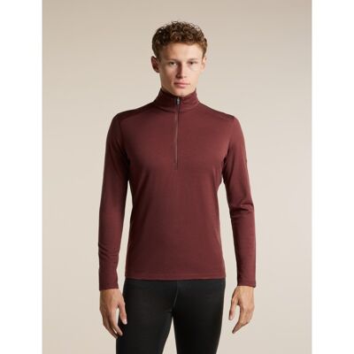 200 Oasis LS Half Zip - Merino Wollen Shirt - Heren