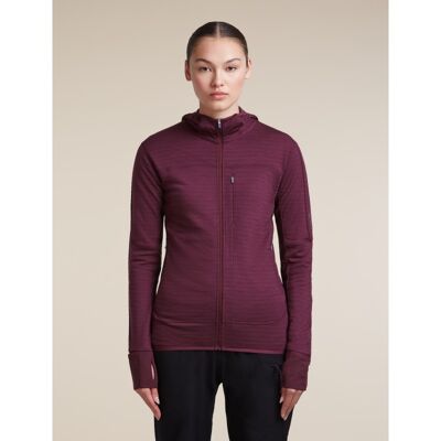 Women Merino Blend 300 RealFleece™ Descender LS Zip Hoodie - Merino Fleece jacket - Women's