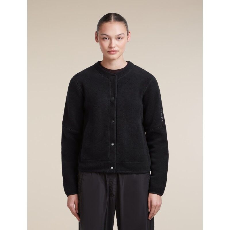 icebreaker Women Merino Blend 800 RealFleece™ Classic Pile Cardigan - Polaire en laine mérinos femme | Hardloop
