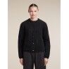 icebreaker Women Merino Blend 800 RealFleece™ Classic Pile Cardigan - Forro polar de lana merina - Mujer | Hardloop
