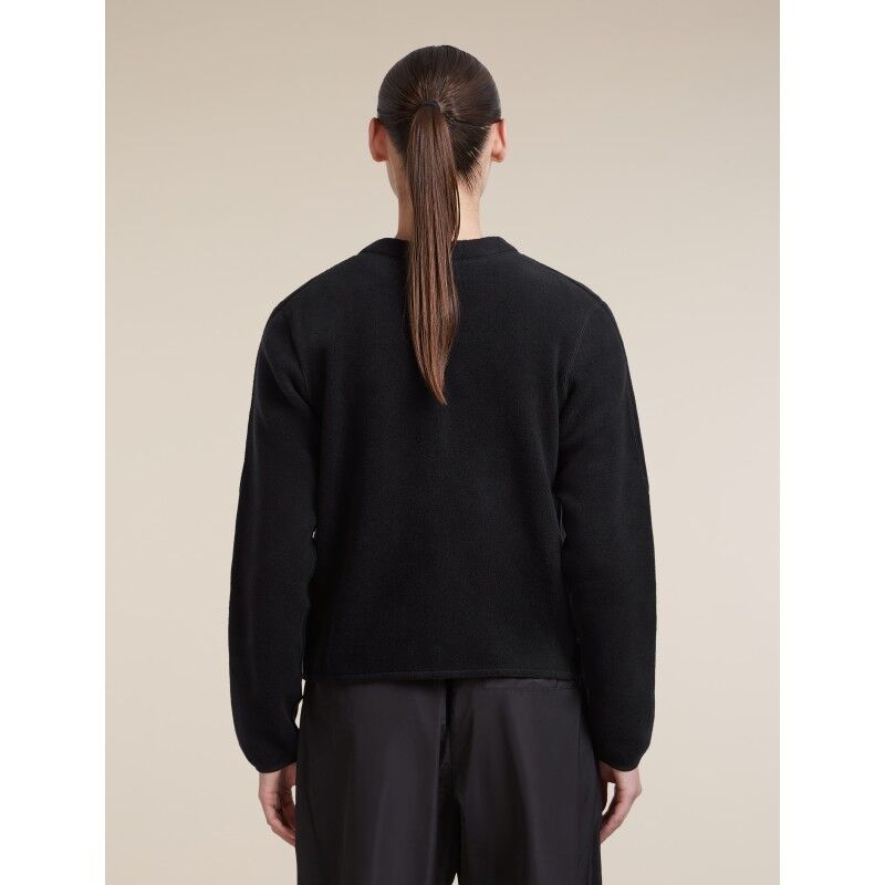 icebreaker Women Merino Blend 800 RealFleece™ Classic Pile Cardigan - Merino Fleece jacket - Women's | Hardloop