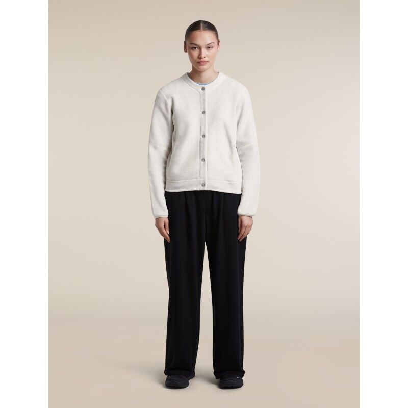 icebreaker Women Merino Blend 800 RealFleece™ Classic Pile Cardigan - Merino Fleece jacket - Women's | Hardloop