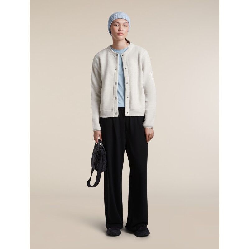 icebreaker Women Merino Blend 800 RealFleece™ Classic Pile Cardigan - Merino Fleece jacket - Women's | Hardloop