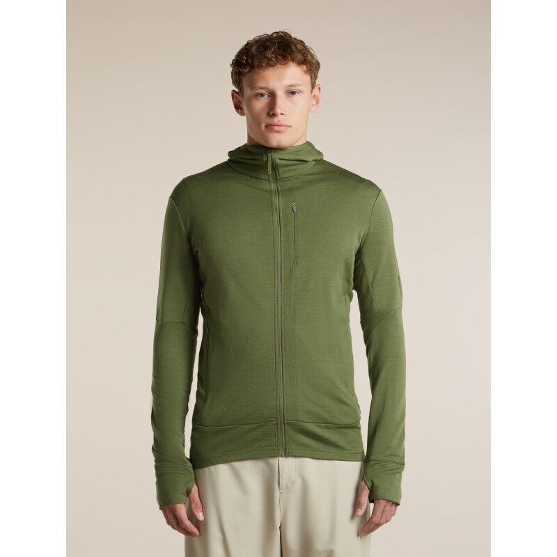 260 Quantum IV LS Zip Hoodie - Merino Fleecejacke - Herren