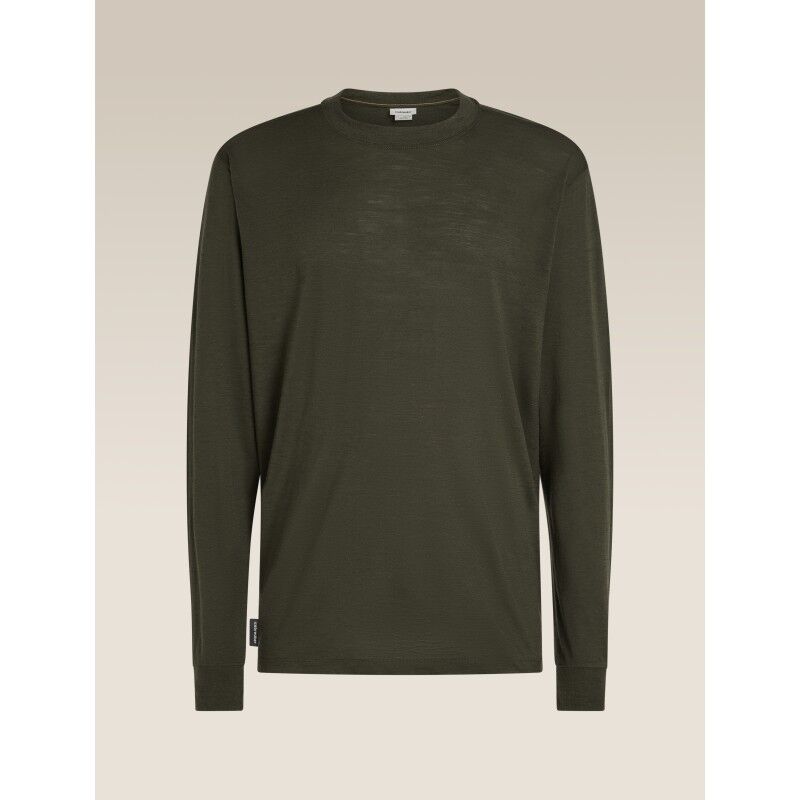 icebreaker Men Merino 150 Tech Lite LS Relaxed Tee - Merino shirt - Men's | Hardloop