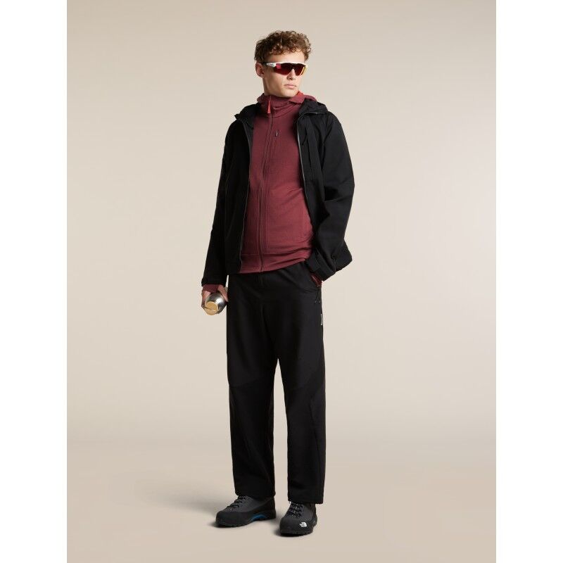 icebreaker 260 Quantum IV LS Zip Hoodie - Merino Fleecejacka - Herr | Hardloop