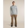 icebreaker 560 RealFleece Elemental II LS Zip - Fleece de lã merino homem | Hardloop