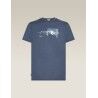 icebreaker Men Merino 150 Tech Lite SS Tee Pure Altitude - Merino-t-paidat - Miehet | Hardloop