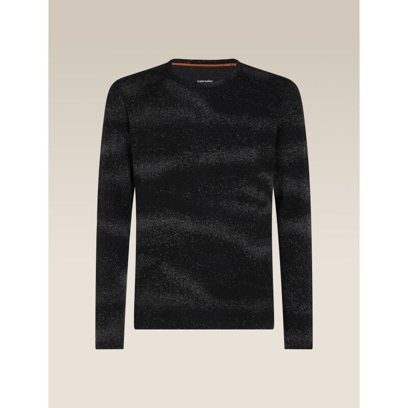 icebreaker Men Merino 260 Tech Vertex LS Crewe Chillwave - Merino Wool Jersey - Men's | Hardloop