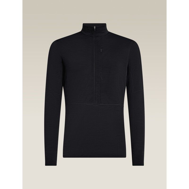 icebreaker Men Merino Blend 200 RealFleece™ Descender LS Half Zip - Polaire en laine mérinos homme | Hardloop
