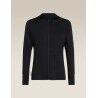 icebreaker Men Merino Blend 200 RealFleece™ Descender LS Zip Hoodie - Merino Fleece jacket - Men's | Hardloop